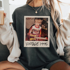 Vintage Custom Photo Birthday Shirt, Personalized Name Retro Tee, Birthday Gift for Him Her