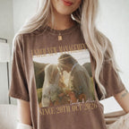 Under New Management Photo Shirt, Personalized Couple Names and Wedding Date, Funny Newlywed Gift