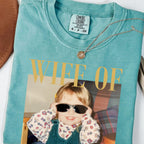 Personalized Wife Of The Party Shirt , Custom Photo & Name Tee, Funny Gift for Wife, Birthday & Anniversary Gift