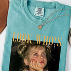 Look Who's Officially Mrs Shirt, Personalized Bride Photo and Wedding Date Tee, Custom Bridal Gift