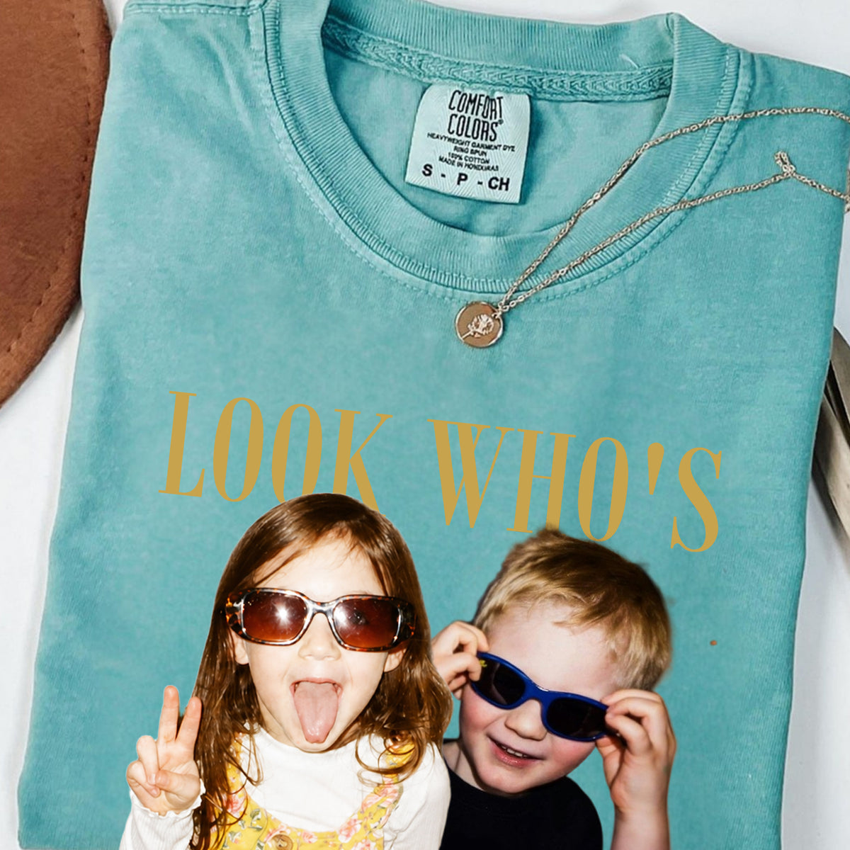 Look Who's Getting Married Custom Childhood Photo Shirt, Personalized Bride & Groom Wedding T-Shirt, Custom Couple Photo Tee