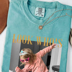 Look Who's Turning 16 Custom Photo Shirt, Personalized Childhood Picture and Name, Sweet Sixteen Birthday