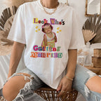 Look Who's Getting Married Custom Photo Shirt, Personalized Wedding Tee, Custom Photo Bride Shirt