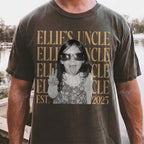 Custom Uncle Photo Shirt, Personalized Name and Year Tee, First Time Uncle Gift From Niece or Nephew