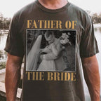 Custom Father of the Bride Shirt Personalized Photo Wedding Tee Father of the Bride Gift Wedding Day Gift