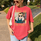 Personalized Wife Of The Party Shirt , Custom Photo & Name Tee, Funny Gift for Wife, Birthday & Anniversary Gift