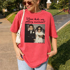 These Kids Are Getting Married Custom Photo Shirt, Personalized Wedding Date Tee, Gift for Parents