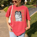 Custom Matron of Honor Photo Shirt with Names, Personalized Wedding Party Gift