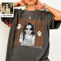 Auntie’s Boo Crew Halloween Shirt Custom Photo and Name Personalized Kids Halloween Tee Family Matching Gift