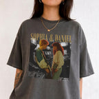 Custom Name and Year Wedding Photo Shirt, Personalized Couple Tee, Engagement or Anniversary Gift