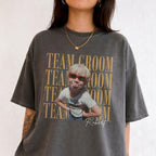 Personalized Team Groom Shirt, Custom Childhood Photo and Name, Groomsmen Gift for Bachelor Party