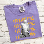 Custom Vintage Photo and Year Shirt Personalized Birthday Gift 90s Vintage T-Shirt Custom Picture Tee