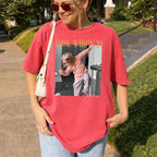 Look Who's Birthday Custom Photo Shirt, Personalized Age Tee, Vintage 20th 30th 40th Birthday Gift